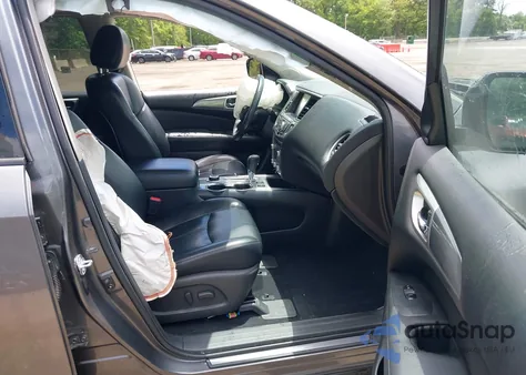 2017 Nissan Pathfinder Sl from USA, damaged, VIN 5N1DR2MM4HC637172